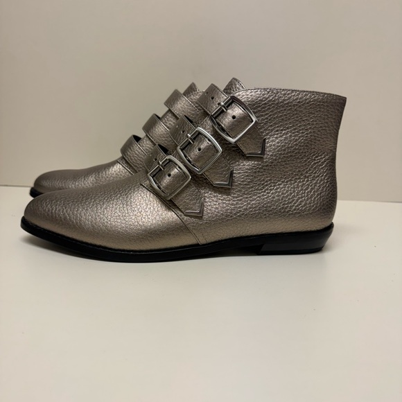 Clarks Stanhope Boot Metallic Silver/pewter | Size 8.5 - Picture 4 of 12